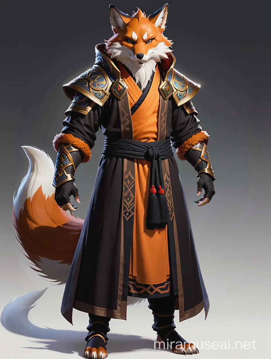 ShaoLin Monk Fox Majestic Humanoid Male in World of Warcraft