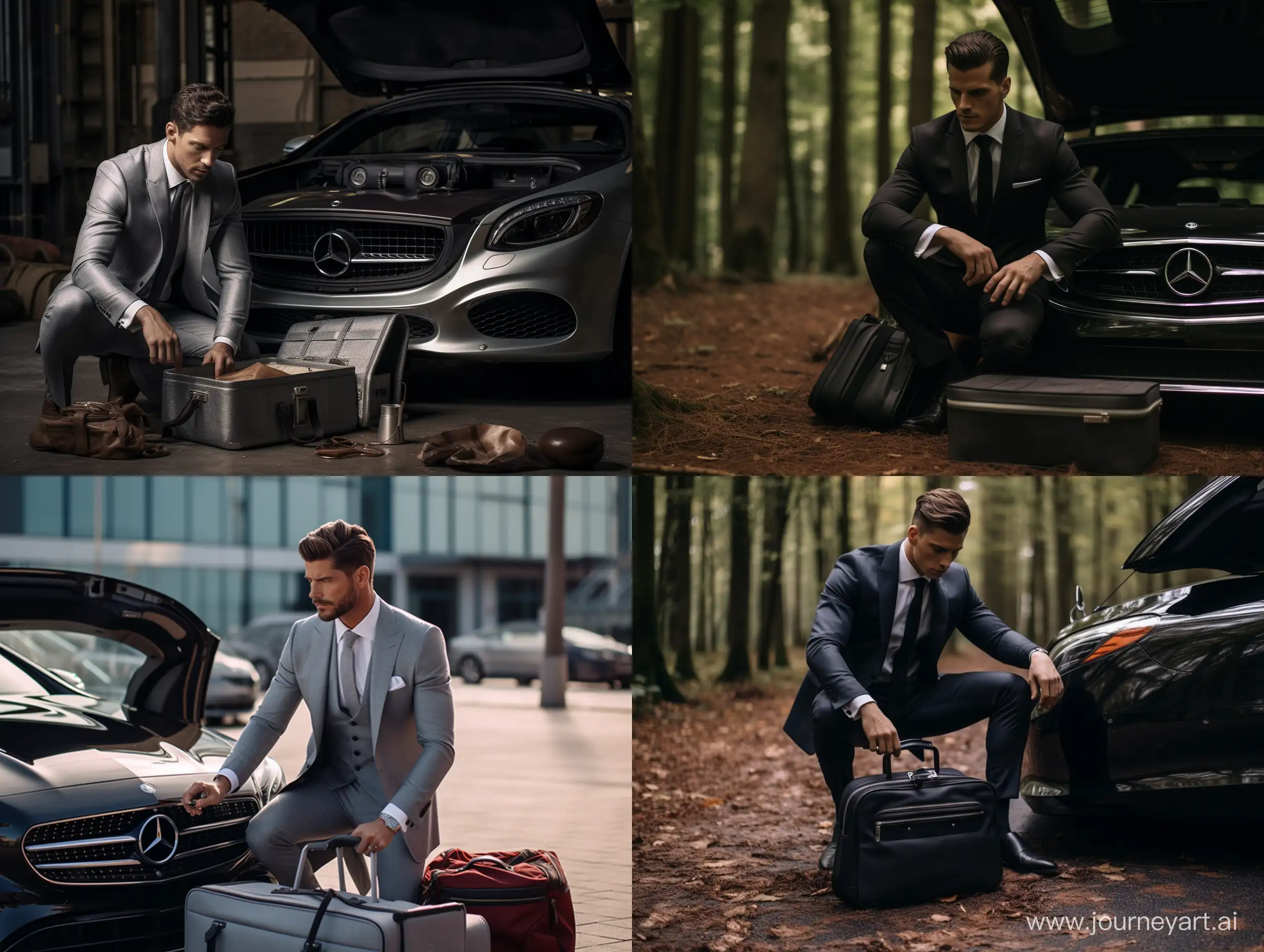 Businessman-Opening-Mercedes-Trunk-with-Promotional-Suitcase