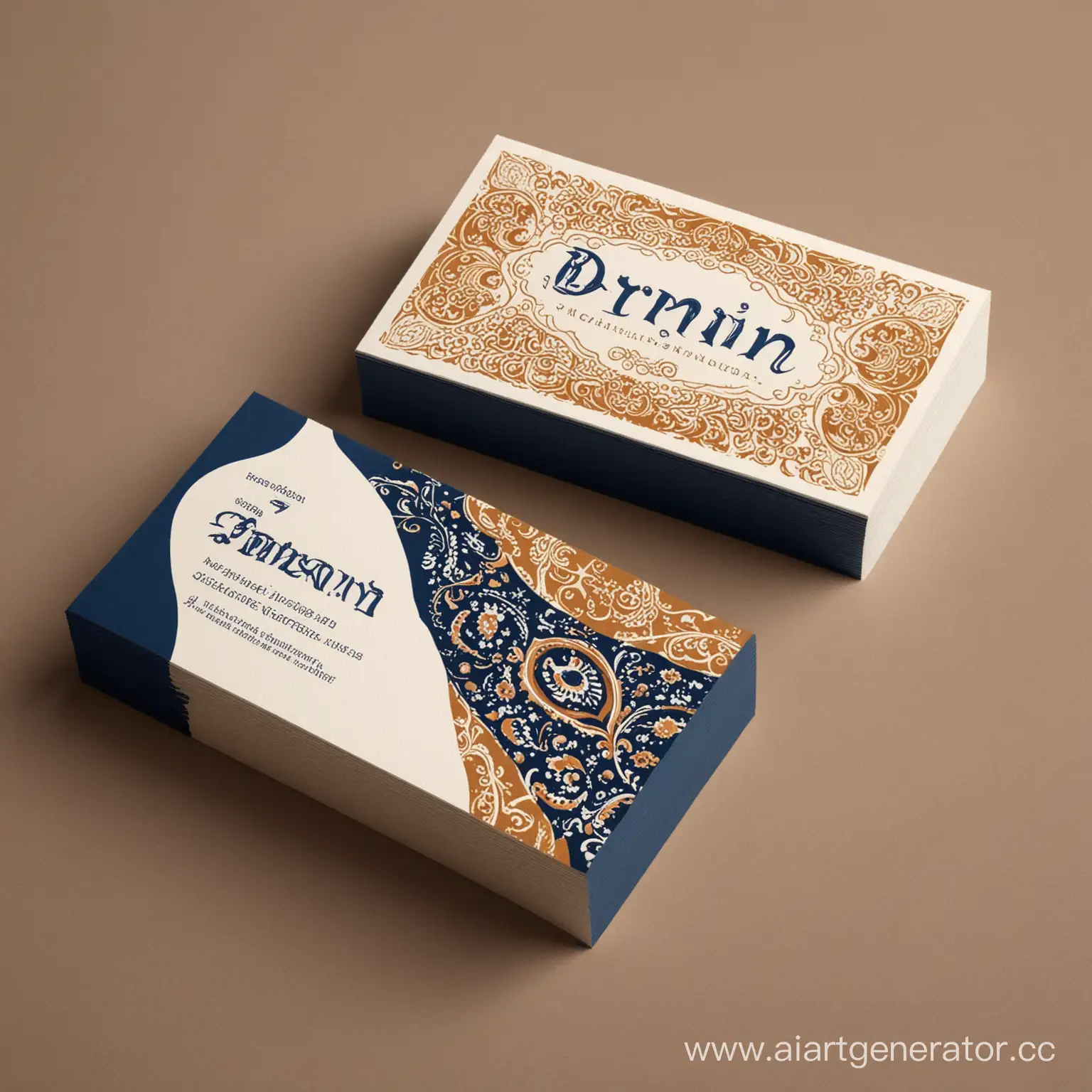 UzbekStyle-Drimin-Hotel-Business-Card-Design