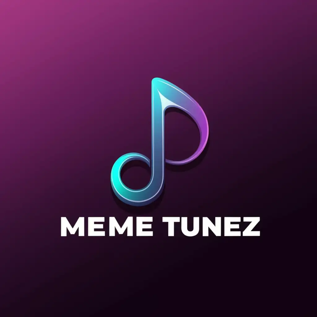 a logo design,with the text "meme tunez 101", main symbol:music note,Moderate,clear background