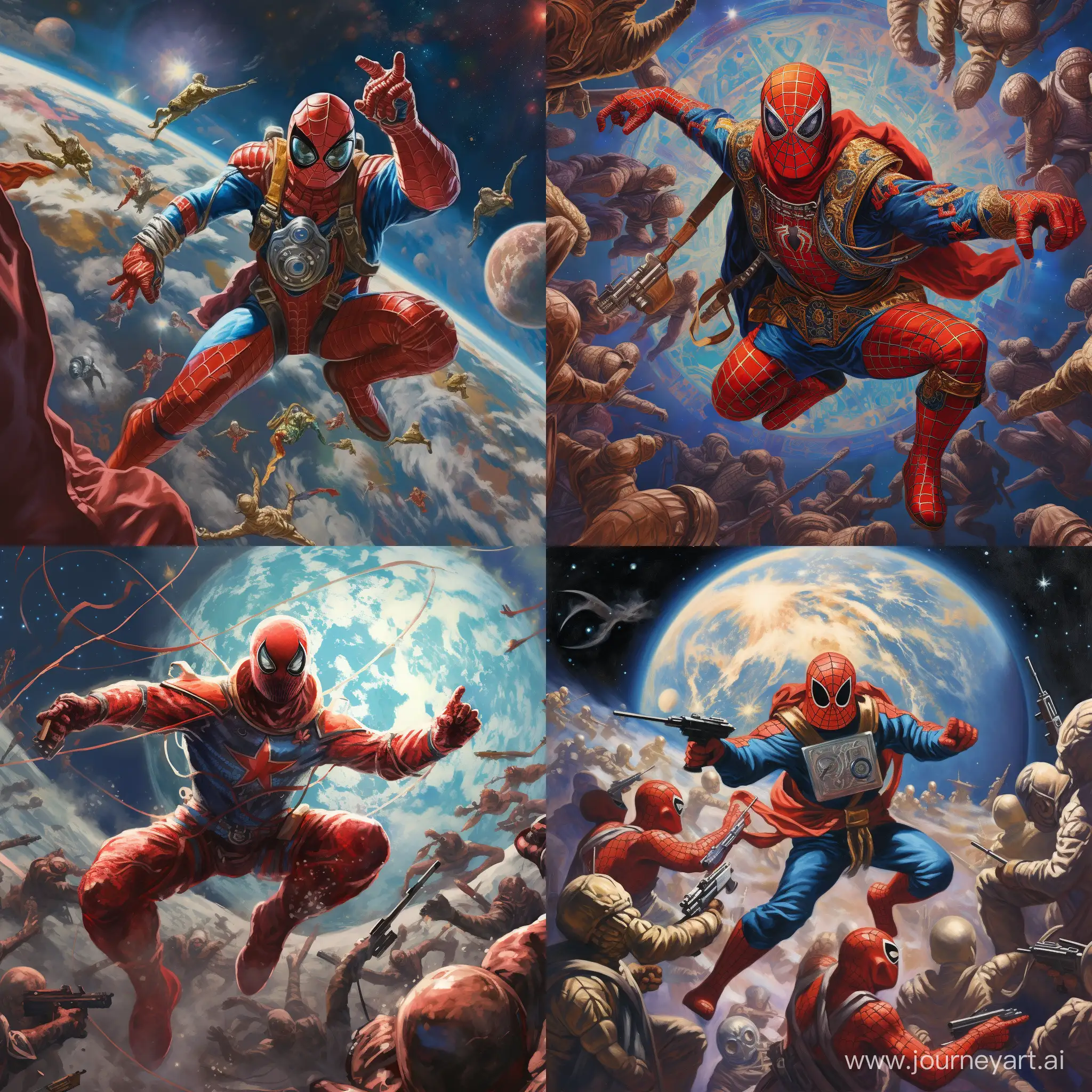 Space-Battle-SpiderMan-vs-Uzbeks-Epic-Astral-Showdown