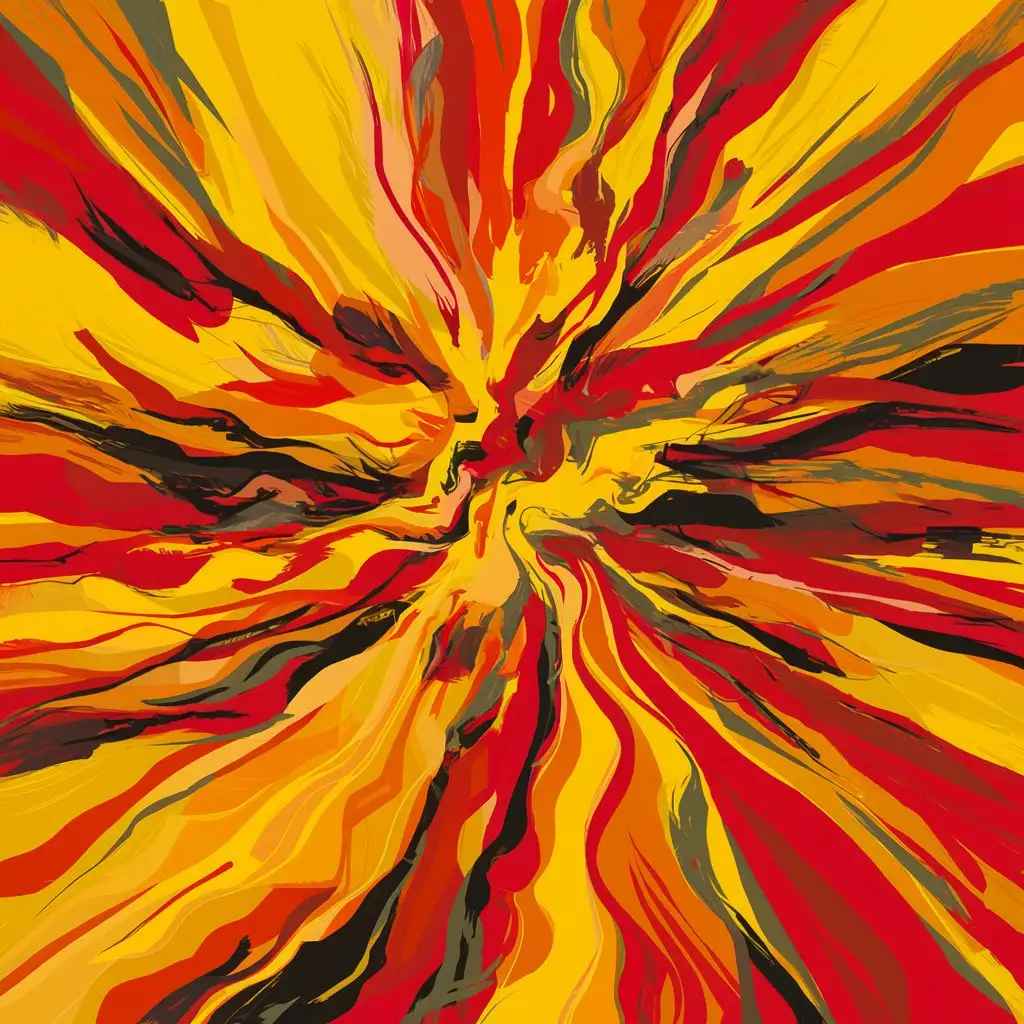 Vibrant-Expressionism-Bold-Strokes-of-Yellow-Red-and-Orange