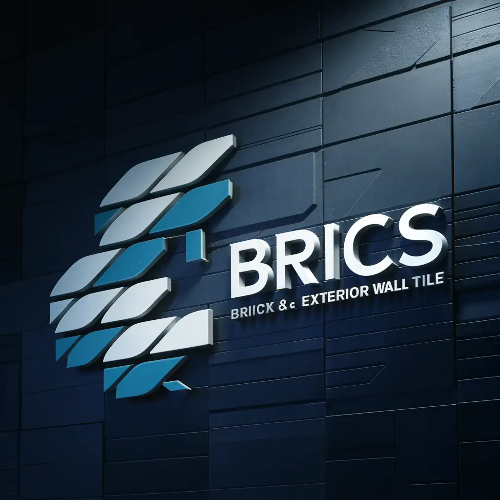 Компании «БРИКС», занимающейся производством кирпича и кирпича для наружного фасада домов и построек, необходим логотип.Логотип должен иметь современный стиль хай-тек.