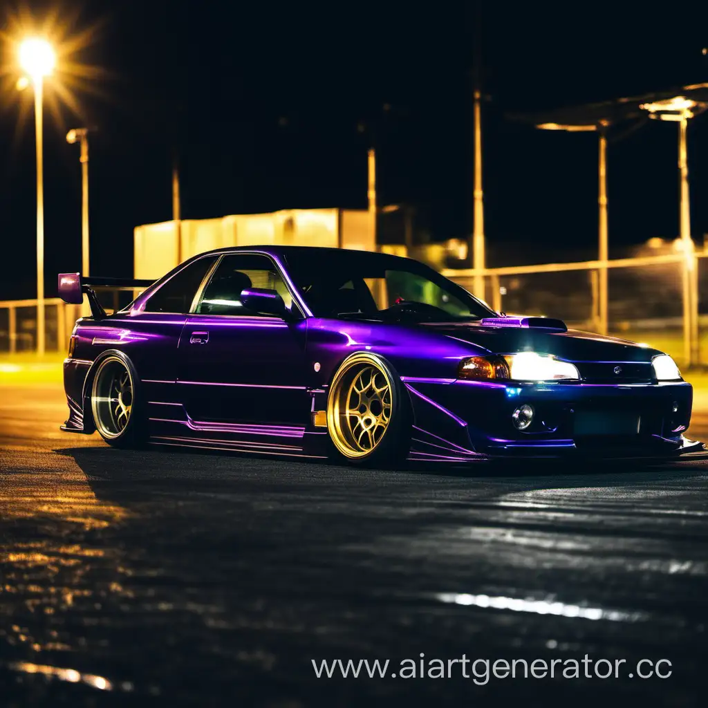 Customized-JDM-Car-Racing-Under-the-Night-Sky