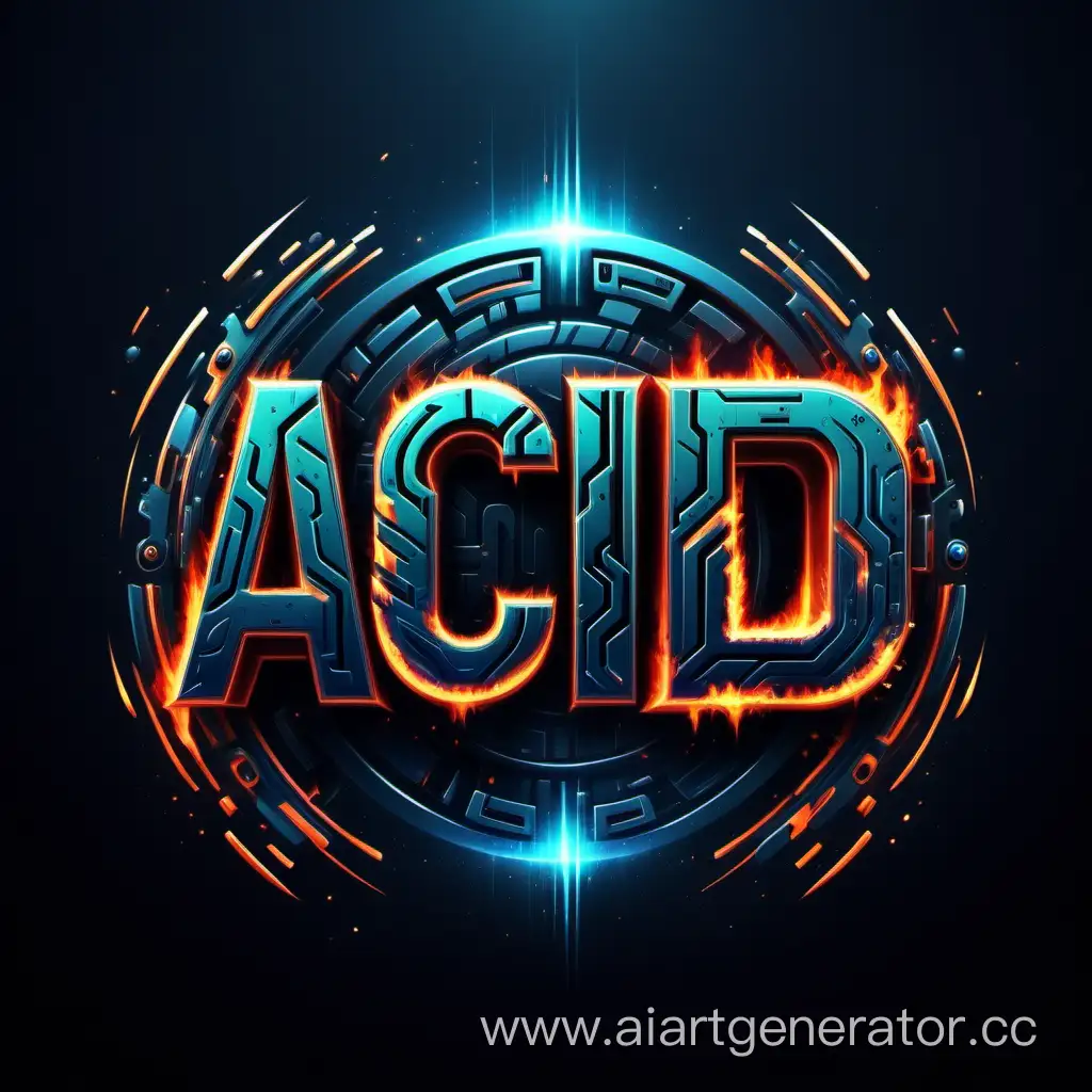 Futuristic-Cyber-Logo-ACID-BURN-in-SciFi-Cyber-Style