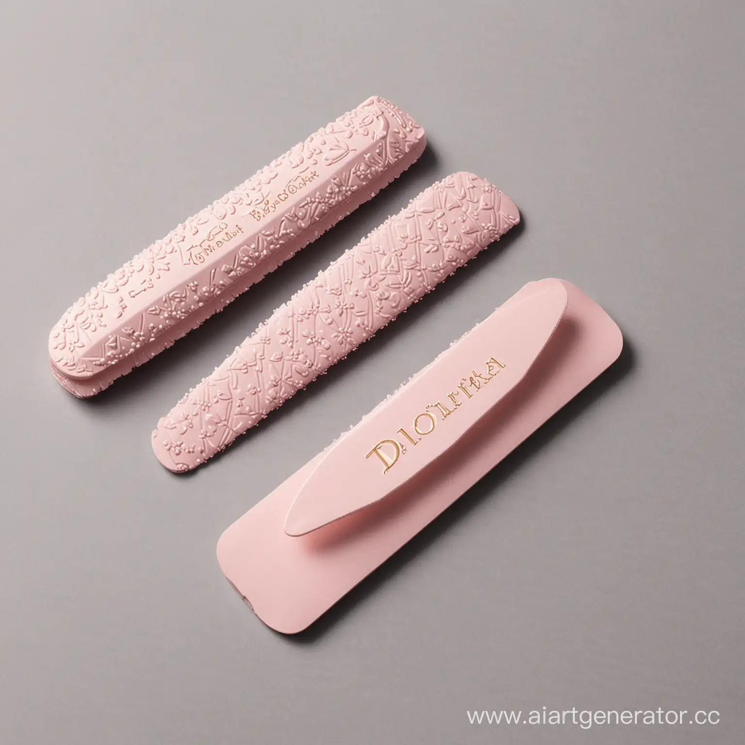 what would the packaging for nail files look like if it were made by Dior, L’Oréal, Max Factor