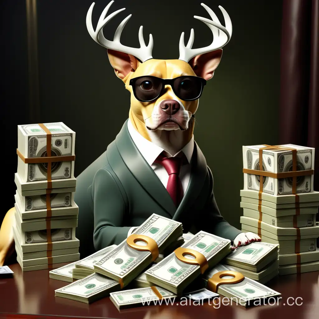 Affluent-Canine-Surrounded-by-Wealth