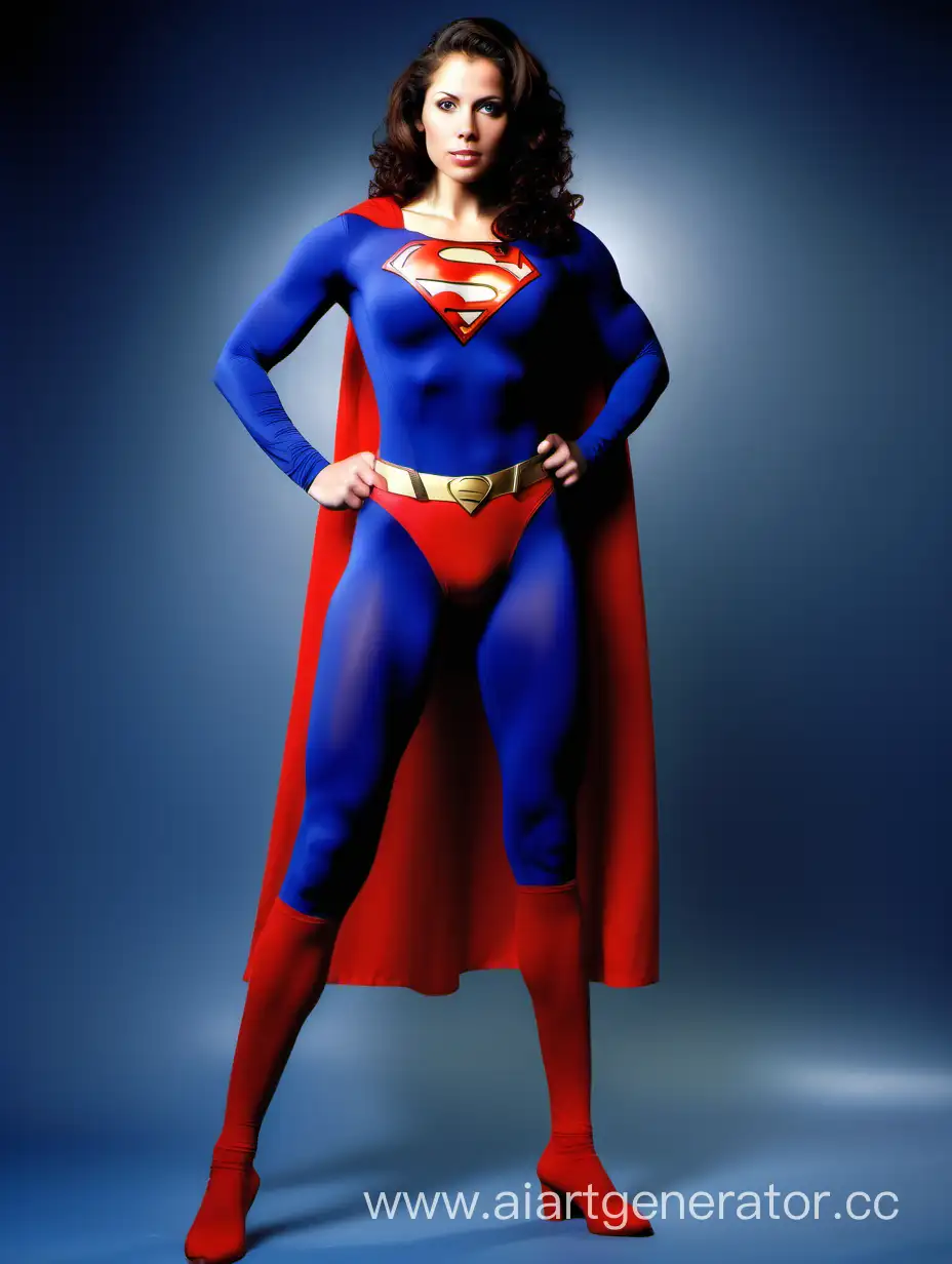 Mighty-African-Superwoman-in-Iconic-Superman-Costume