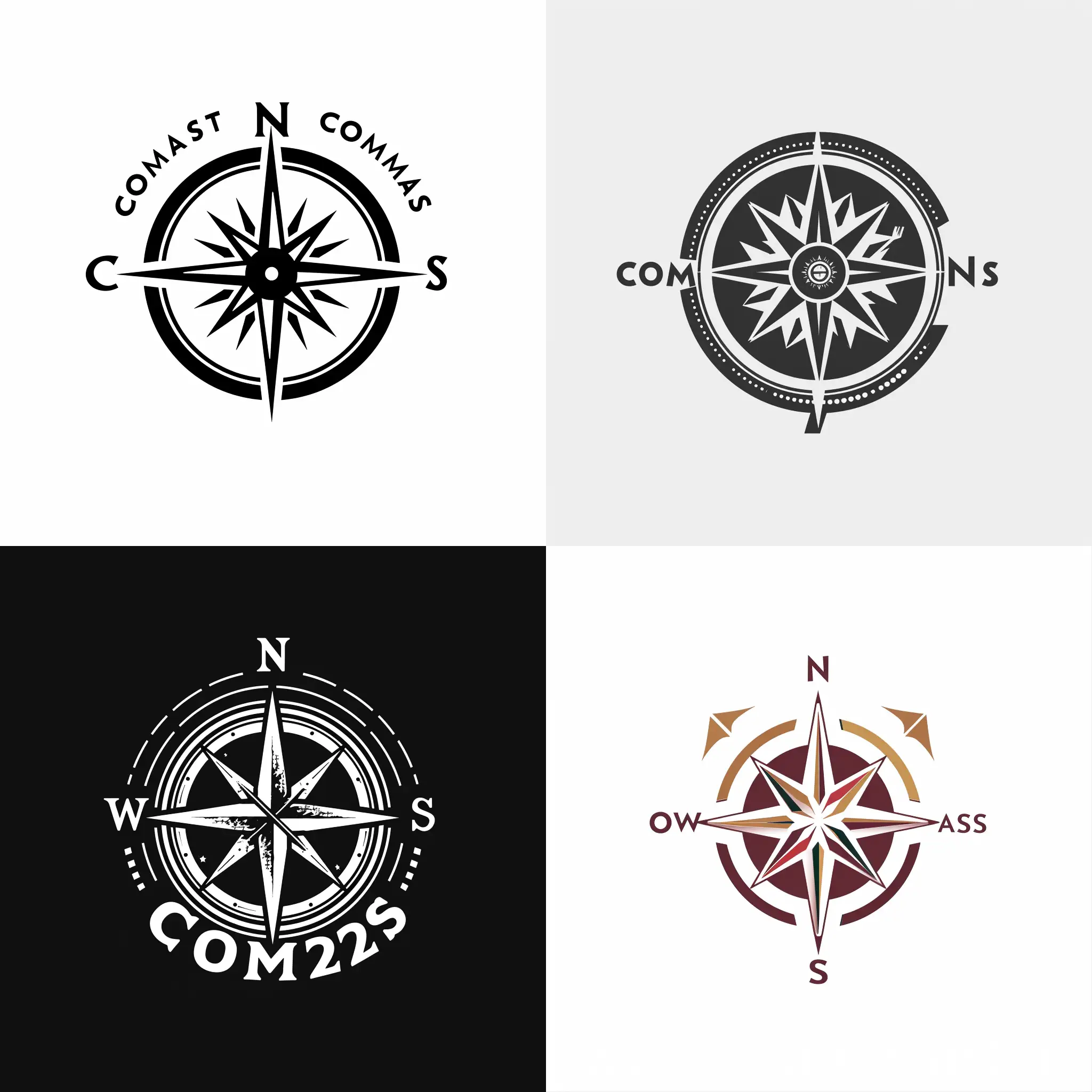 Stylish-Compass-Logo-with-Elegant-Design-Elements