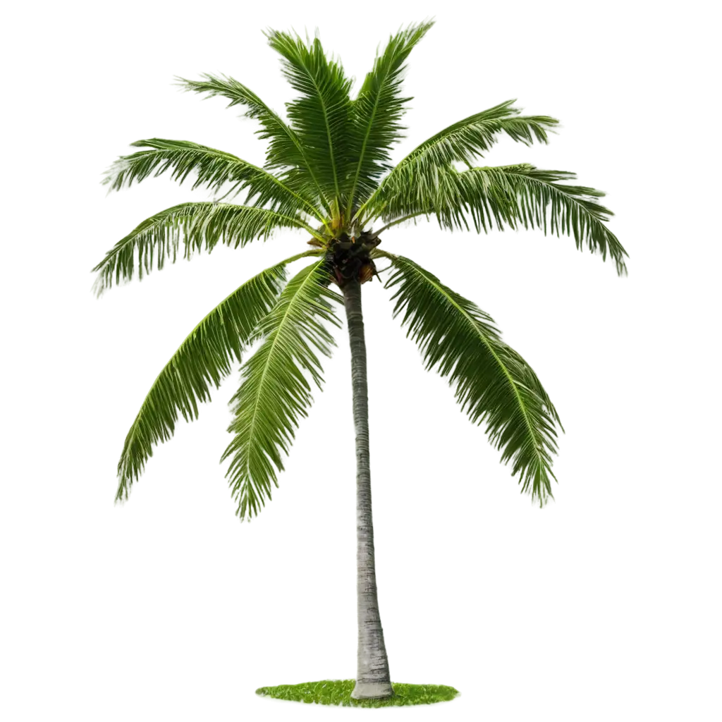 Exquisite-PNG-Illustration-Majestic-Coconut-Tree-in-Vibrant-Detail