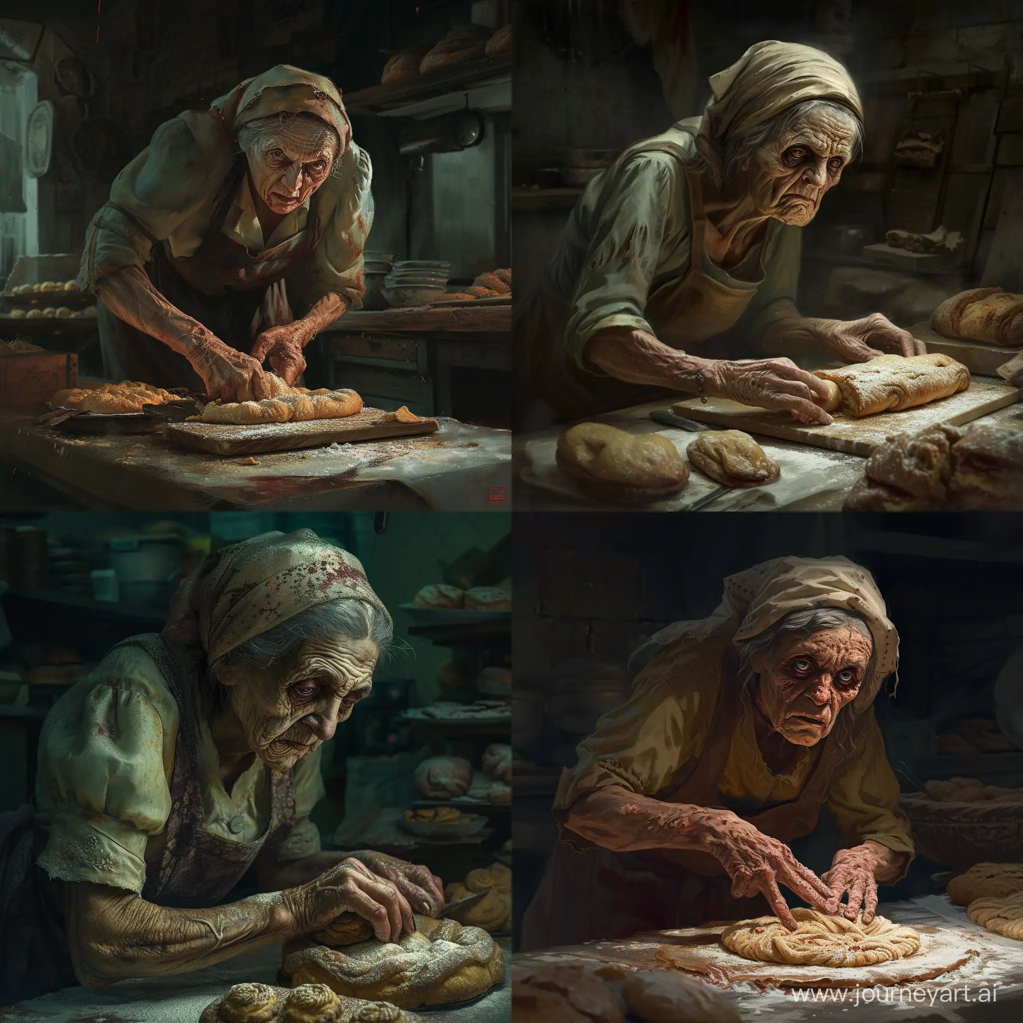 Weathered-Baker-Crafting-Hopeful-Pastries-in-Gritty-1970s-Fantasy-Bakery