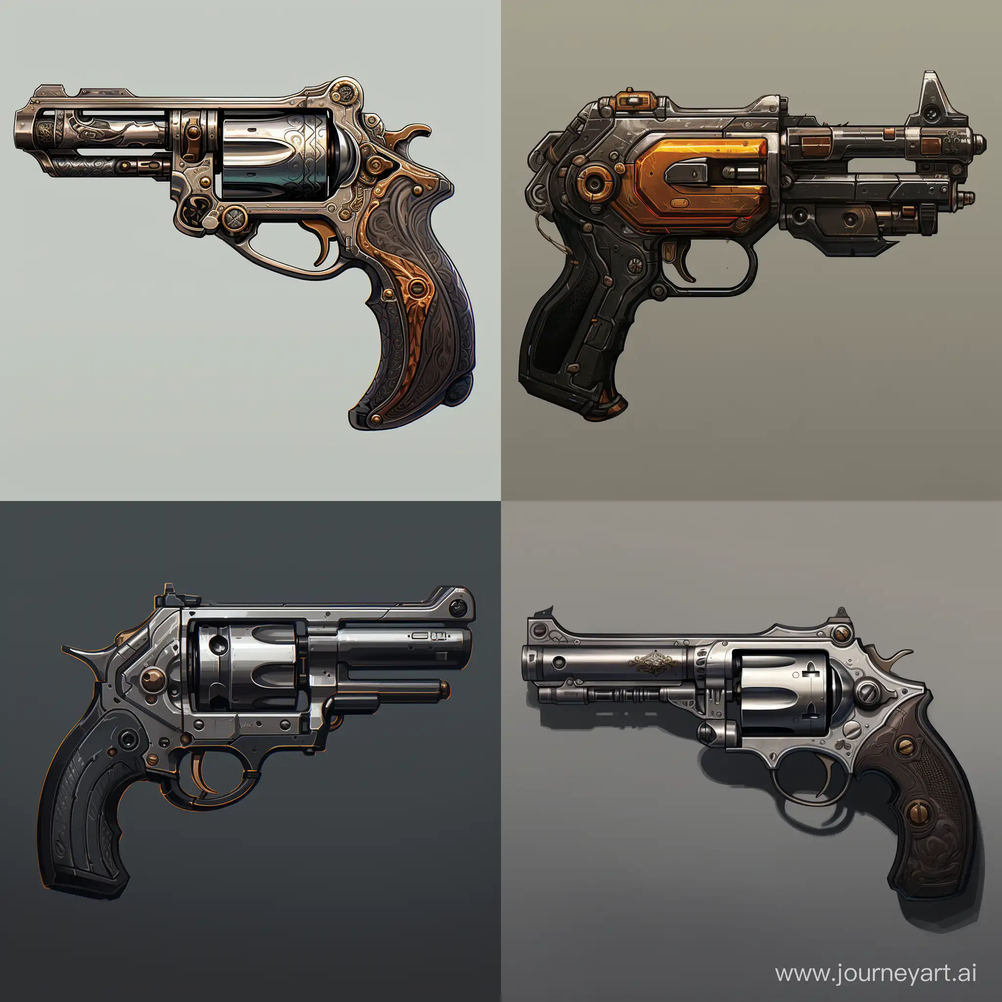 Fantasy-Gun-Concept-Art-Drawing