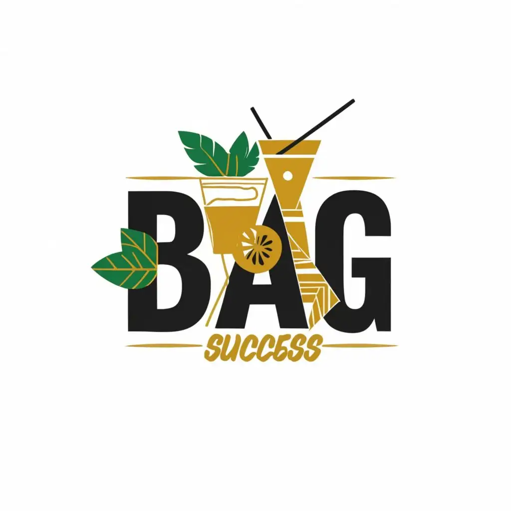 LOGO-Design-for-BAG-Vibrant-African-Fusion-with-Cocktail-and-Tea-Inspirations