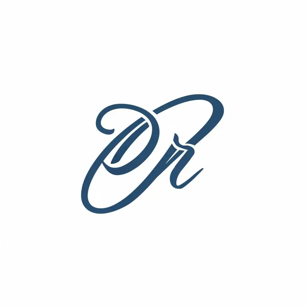 a logo design,with the text "Dr", main symbol:The Logo is a dark Blue and cursive inside of a blue capital I in cursive. 
 The logo needs to be completely inside of the cursive I ,Complex,clear background