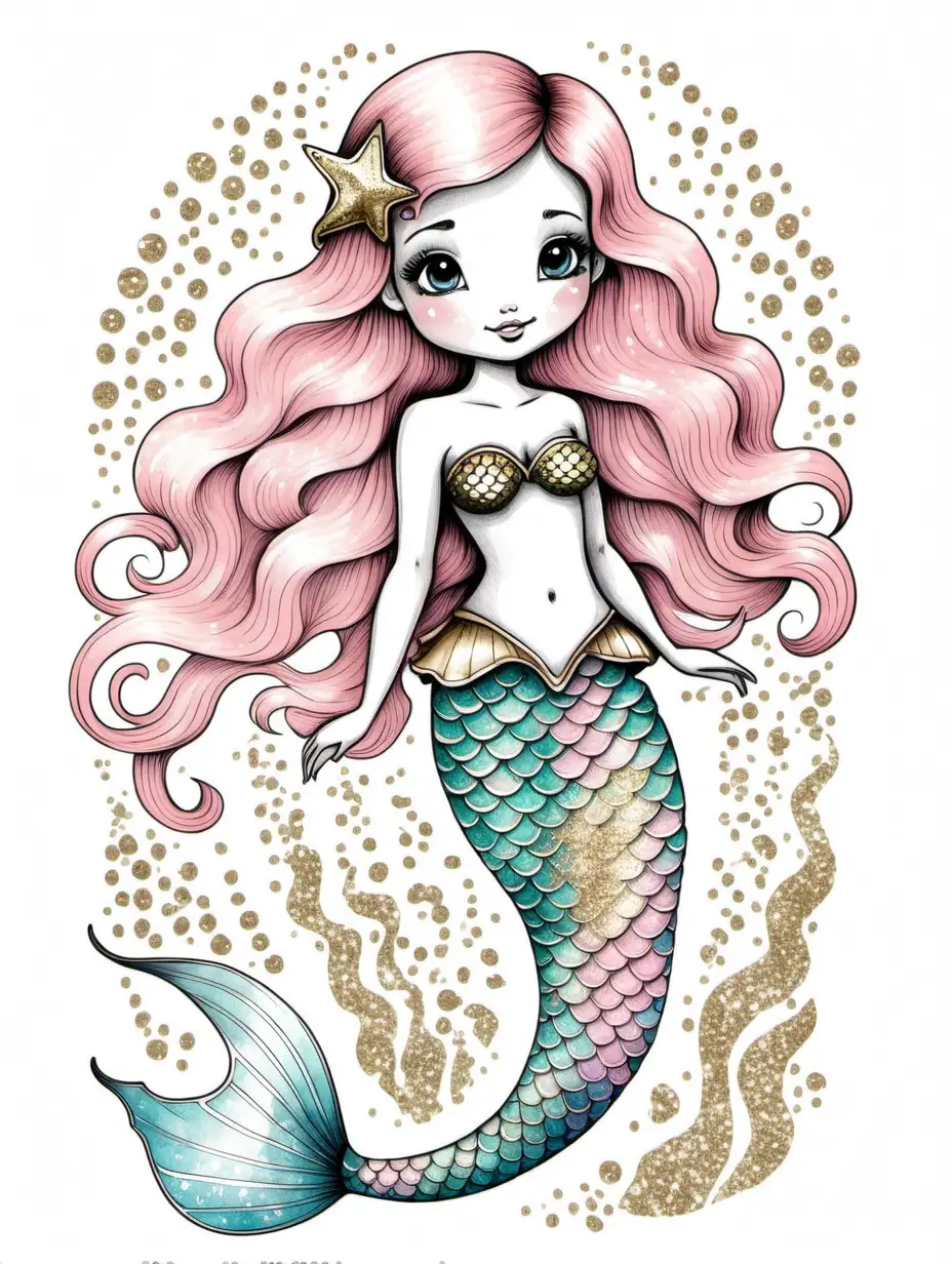 Mermaid pencil drawing by Luchador-cant-draw on DeviantArt