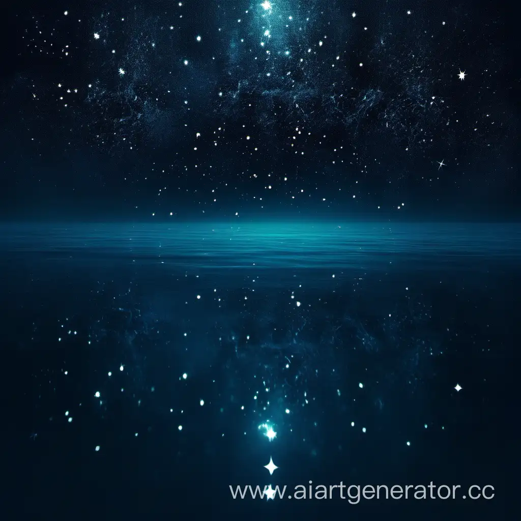 Starry-Night-Reflections-in-Deep-Blue-Abyss