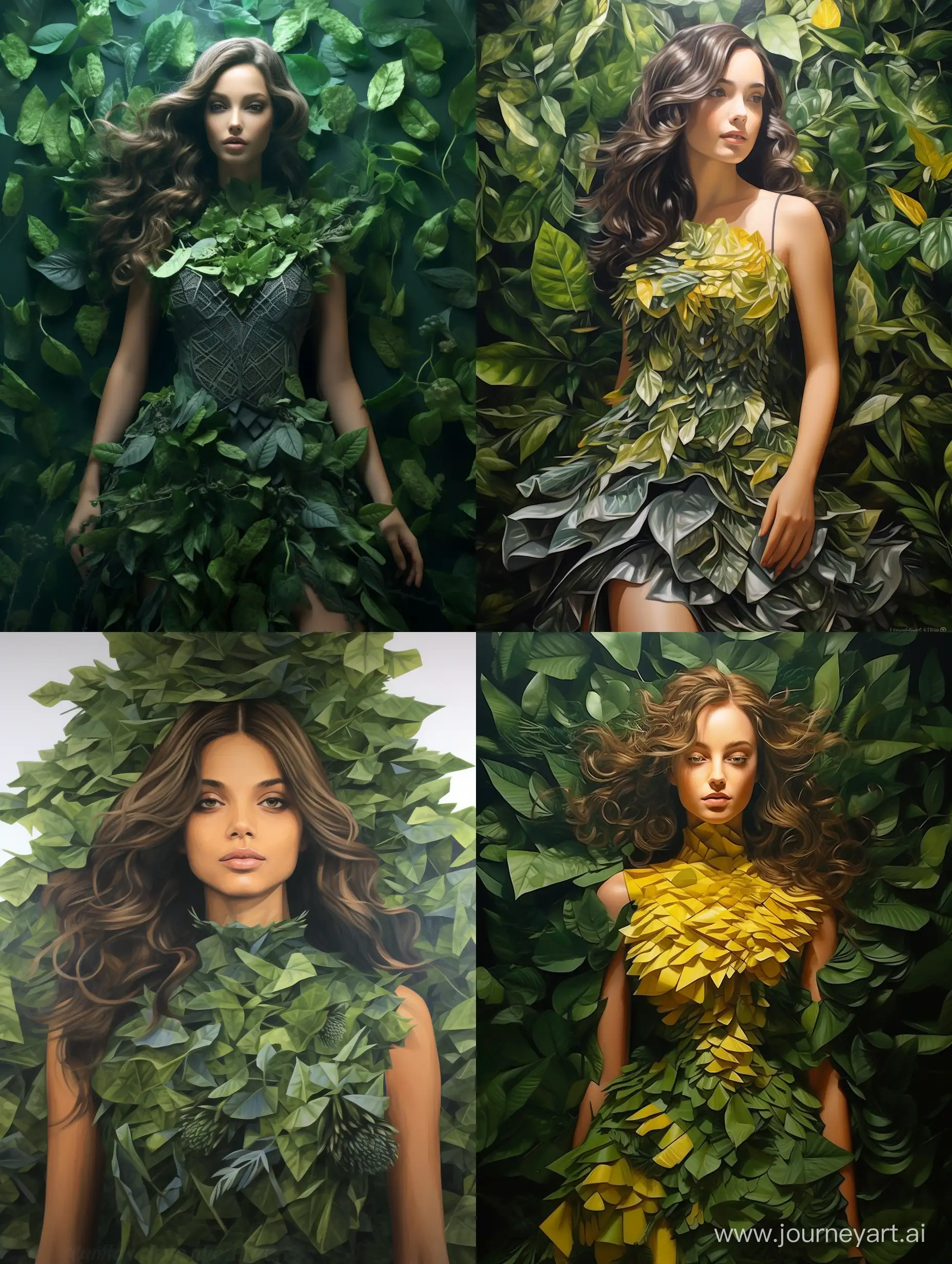 Stunning-Leaf-Dress-Fashion-Portrait