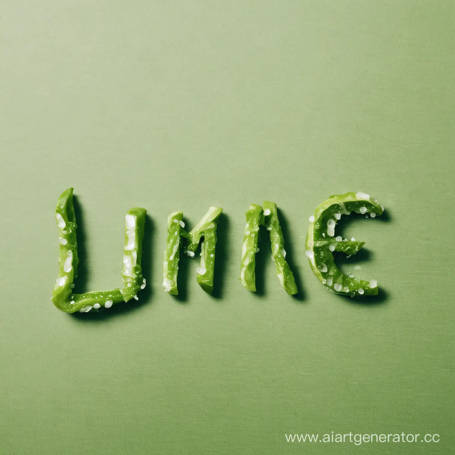 Vibrant-Lime-Typography-Artwork