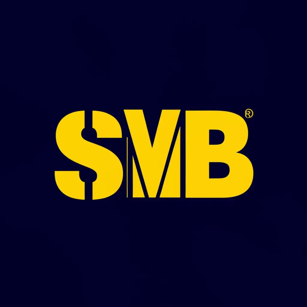 LOGO-Design-For-SMB-Financial-Services-Striking-Yellow-Dark-Blue-Palette-with-Typography