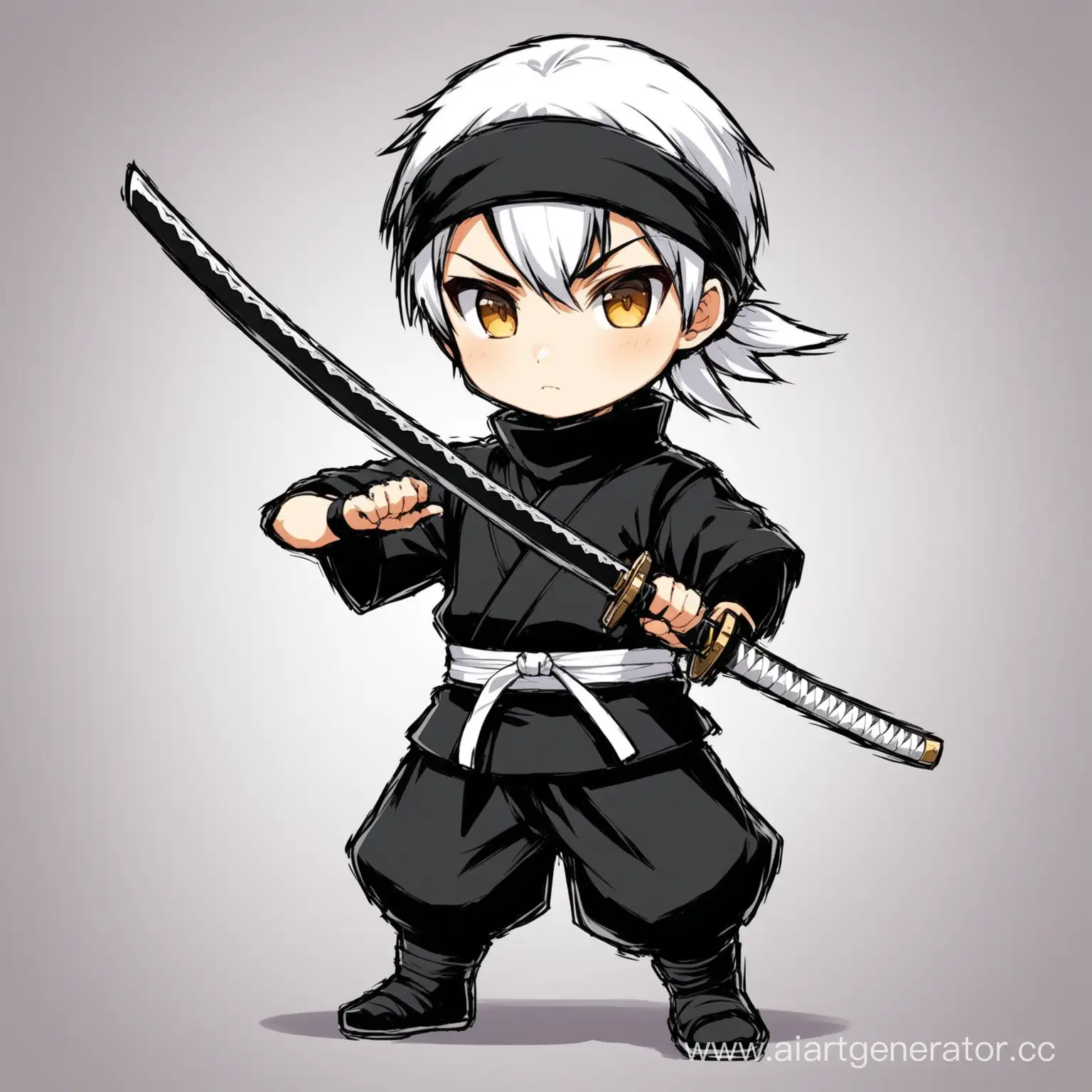 White-Anime-Ninja-Boy-with-Katana-and-Headband