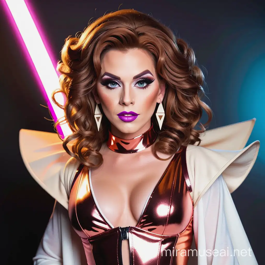 Cal Kestis Jedi Drag Queen Cosplay Portrait