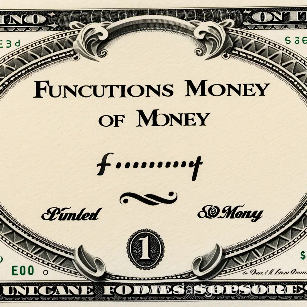 Функции денег