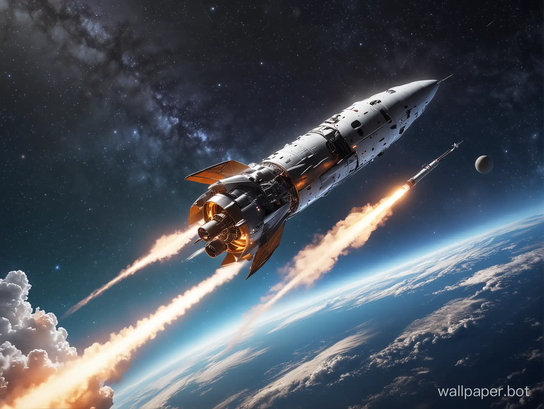 Futuristic-Wallpaper-Rocket-Satellite-and-AI-Fusion-for-Tech-Enthusiasts-and-Students
