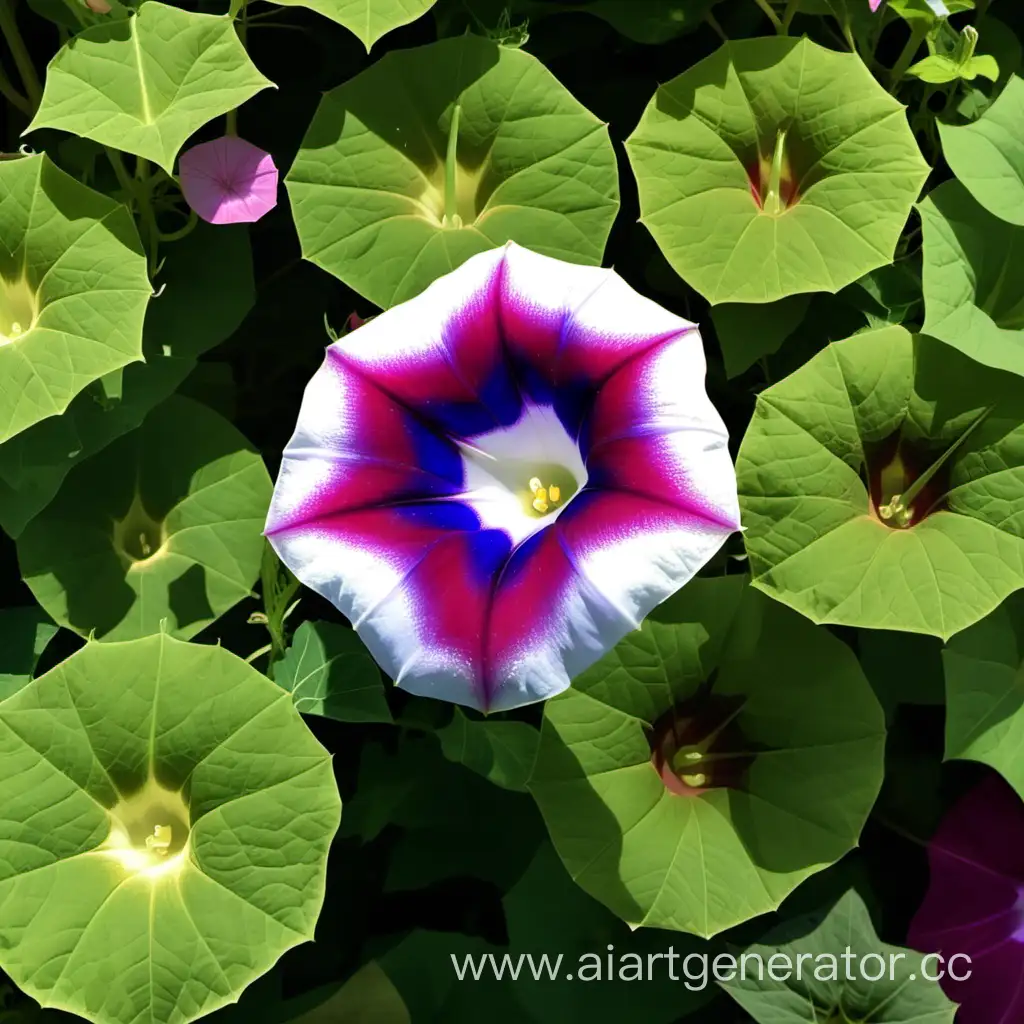 Tricolor Morning Glory