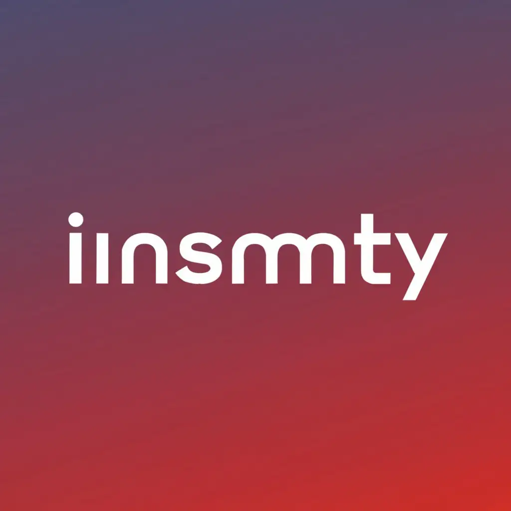 a logo design,with the text "Insamity", main symbol:Games,Minimalistic,be used in Entertainment industry,clear background