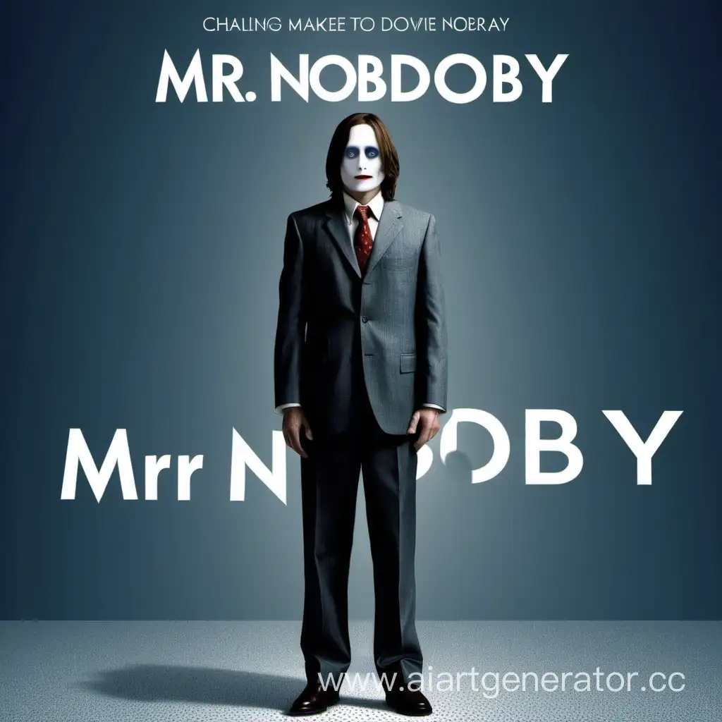 Make a cover for a movie "Mr. Nobody"