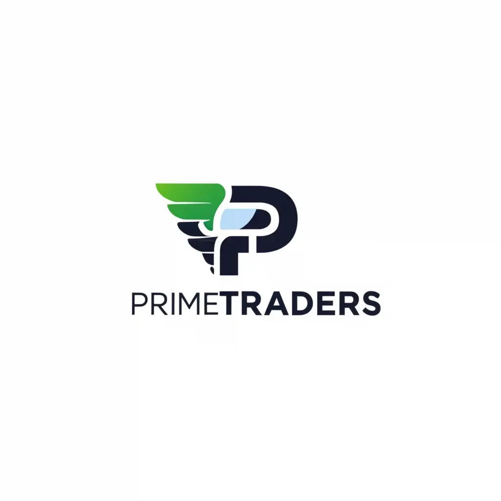 a logo design,with the text "Prime traders ", main symbol:Make logo from the alphabets of my logo name,Moderate,be used in Medical Dental industry,clear background