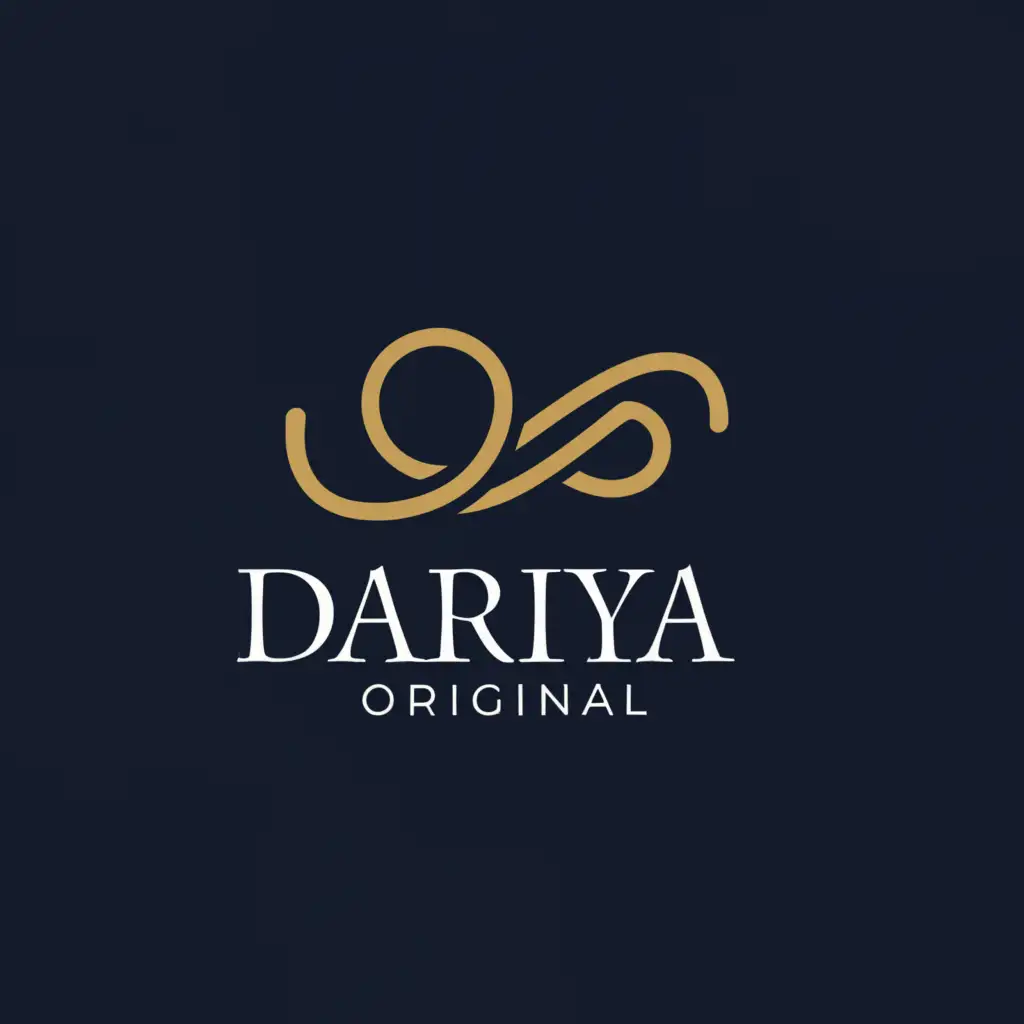 a logo design,with the text 'Dariya Original', main symbol:initials D, O ,Minimalistic,be used in Beauty Spa industry,clear background