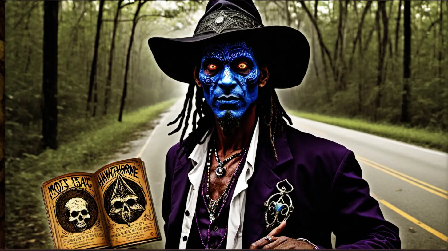 Introduce Isaac "Hex" Hawthorne, a once-respected sorcerer who has been run out of New Orleans by 
both law enforcement and the vodoun community, now scraping by as a mojo trinket maker, fortune 
teller, and overall voodoo scammer from his motorhome on the side of the lonely roads of Cajun 
Acadiana. H