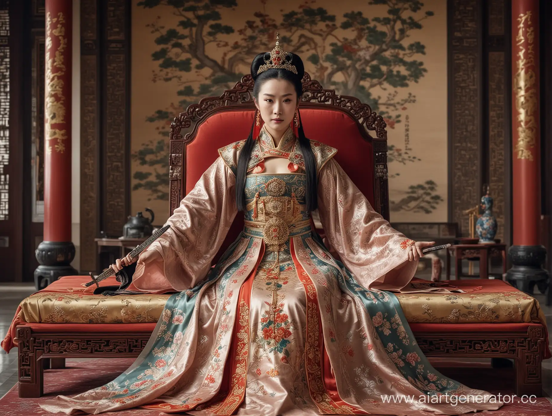 Lavish-Empress-of-China-Ruling-with-Sword-in-Palace