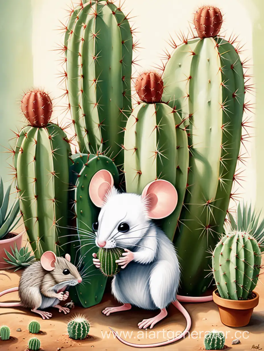 Persistent-Mice-Dining-on-Prickly-Cactus