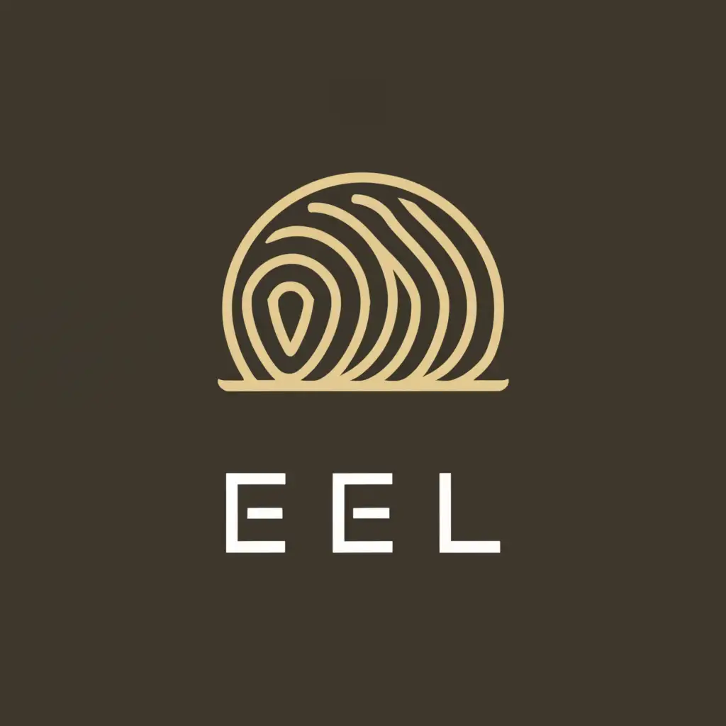 a logo design,with the text "Eel", main symbol:sushi ,Minimalistic,be used in Restaurant industry,clear background