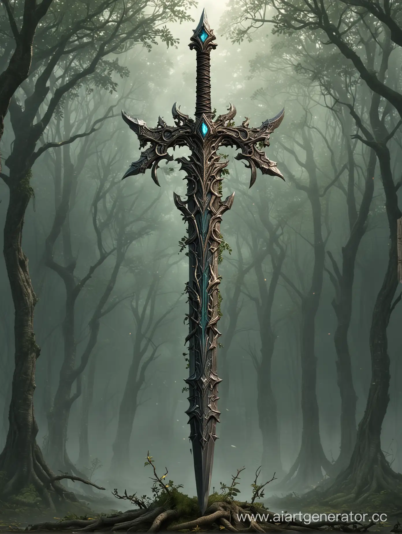 rooted and entangled  greatsword