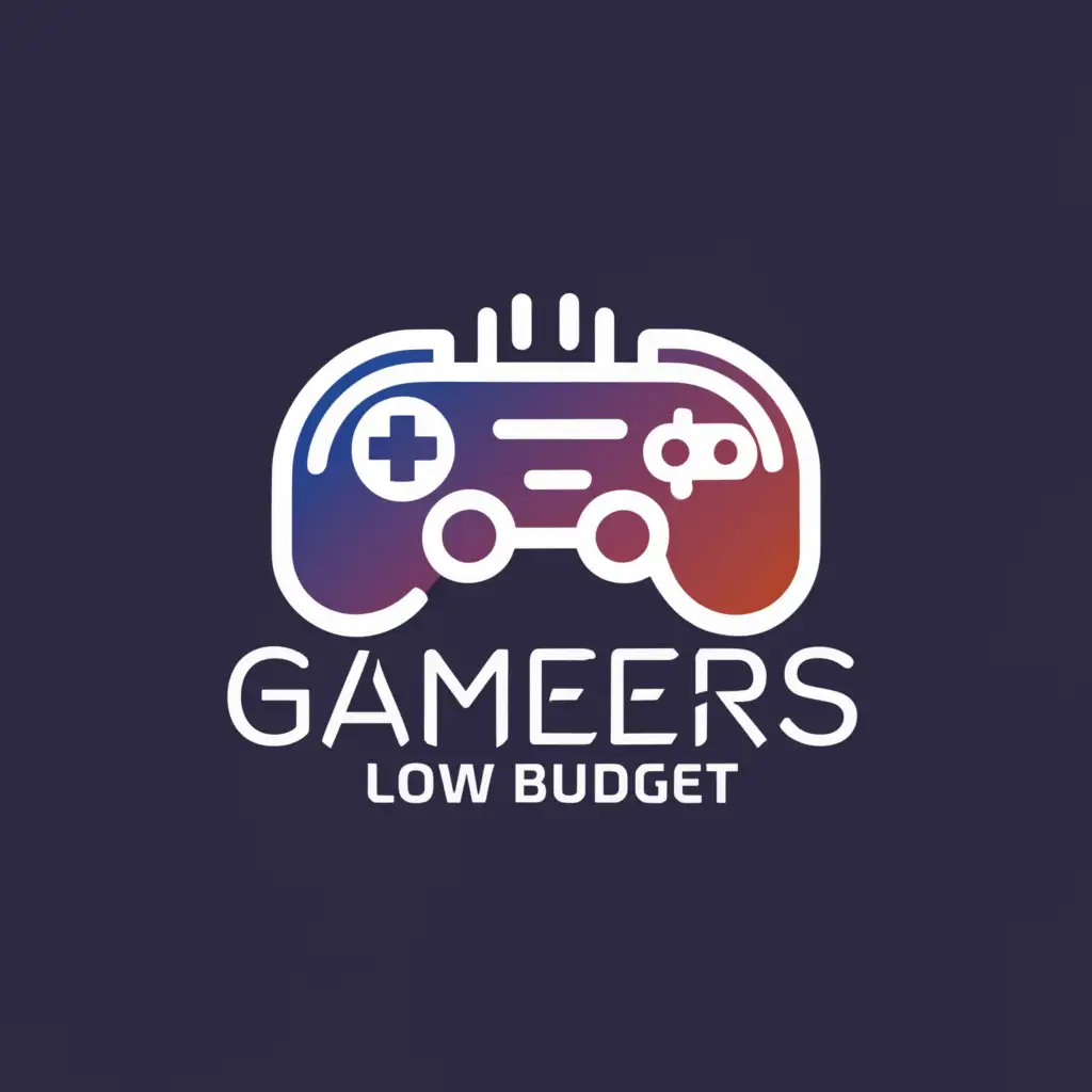 LOGO-Design-For-Gamers-Low-Budget-Gaming-Stick-Icon-with-a-Clean-Background