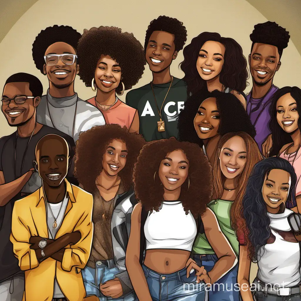 Early 2010s  2011 2012 african american young content creators youtubers