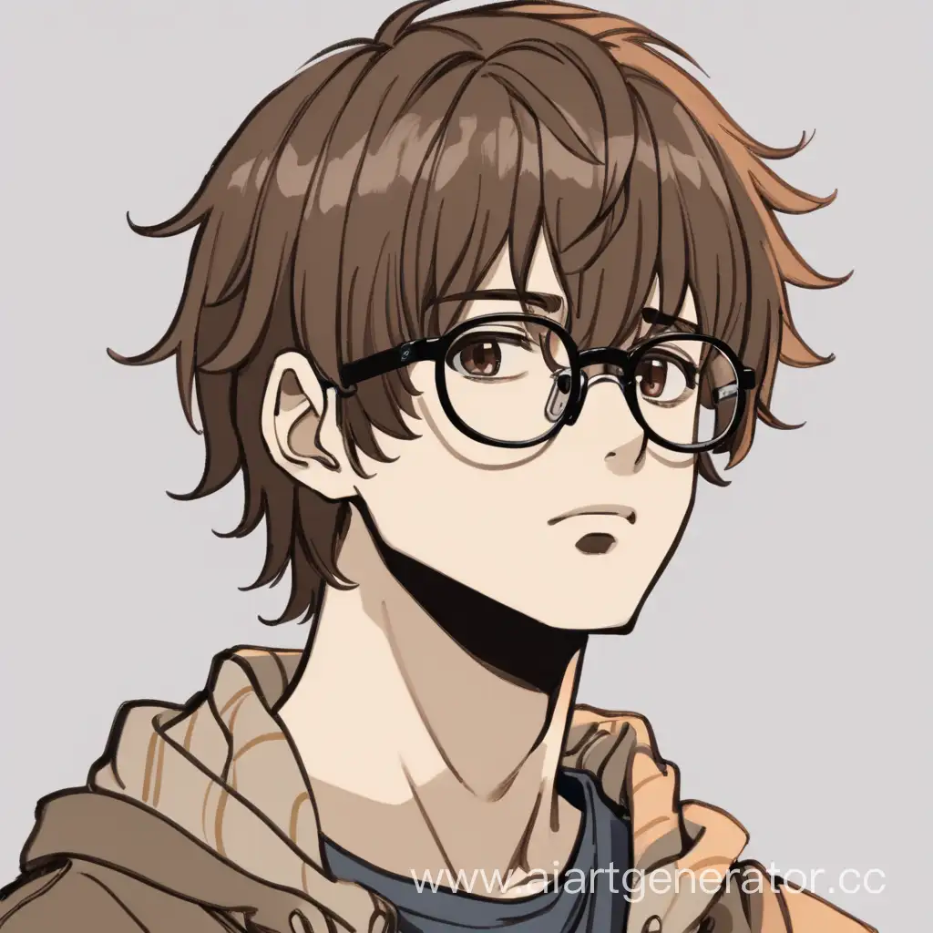 Melancholic-Anime-Character-with-Brown-Hair-and-Glasses