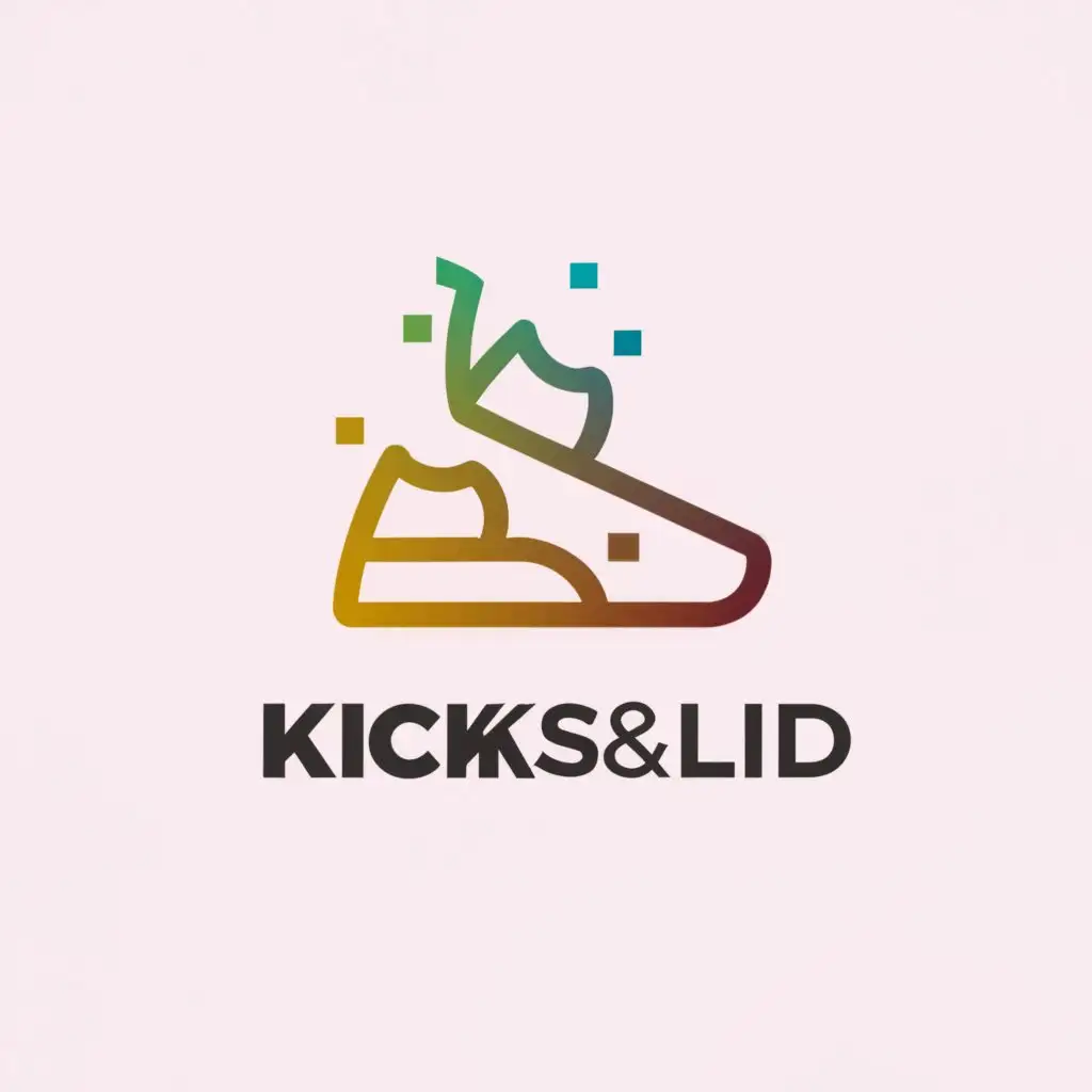LOGO-Design-For-KICKSLID-Minimalistic-Sneakers-and-Caps-Theme