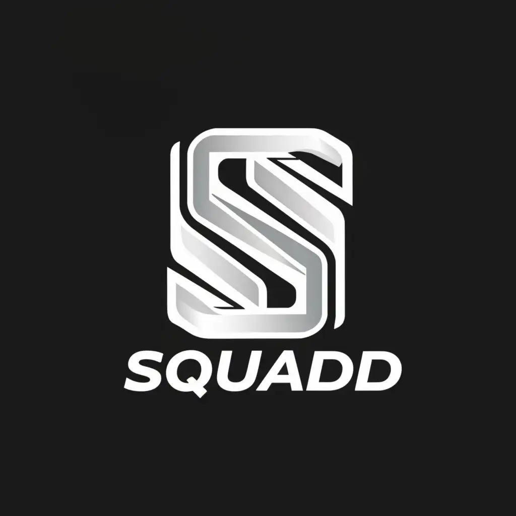 a logo design,with the text "sisu squad", main symbol:S,Moderate,be used in Sports Fitness industry,clear background
