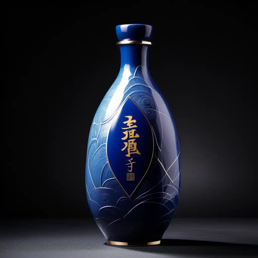  HighEnd Chinese Health Liquor in Unique 500ml Ceramic Bottle