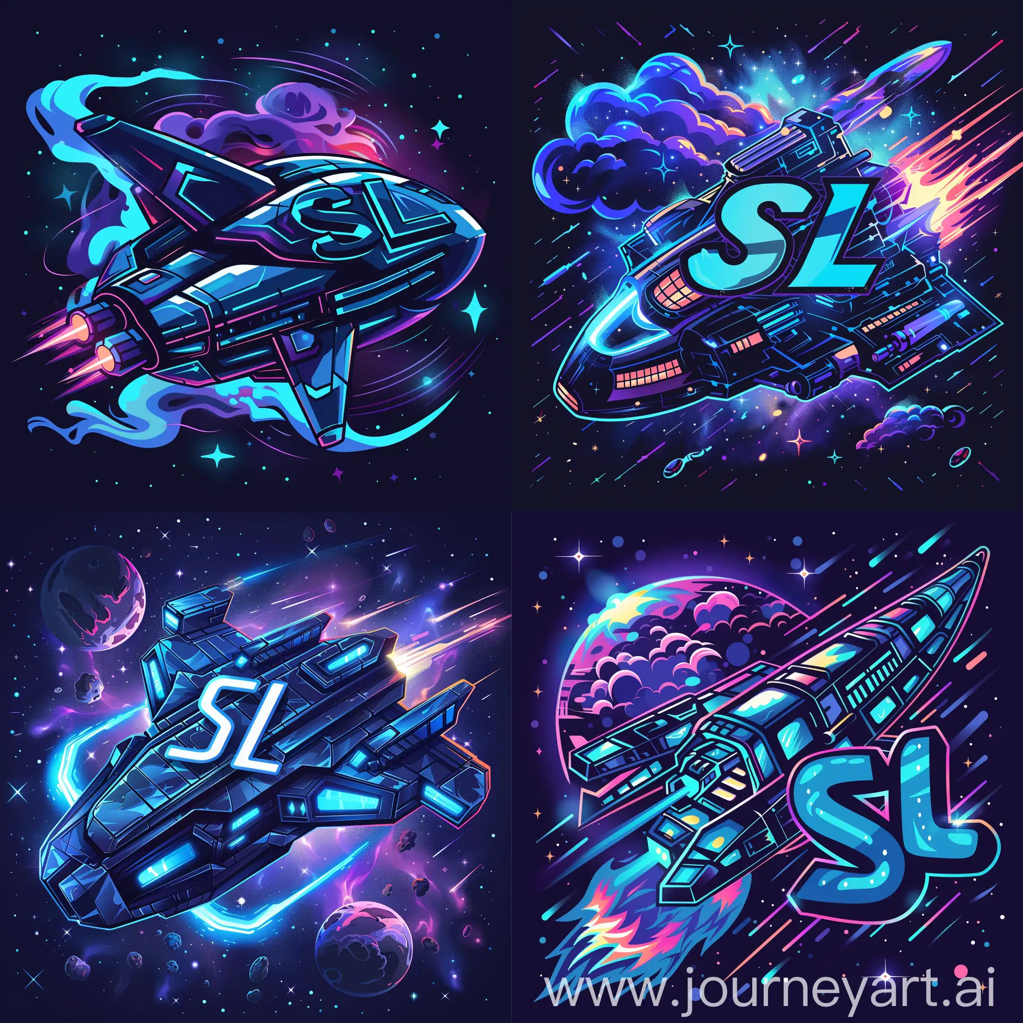 Futuristic-SL-Spaceship-Logo-with-Galactic-Energy