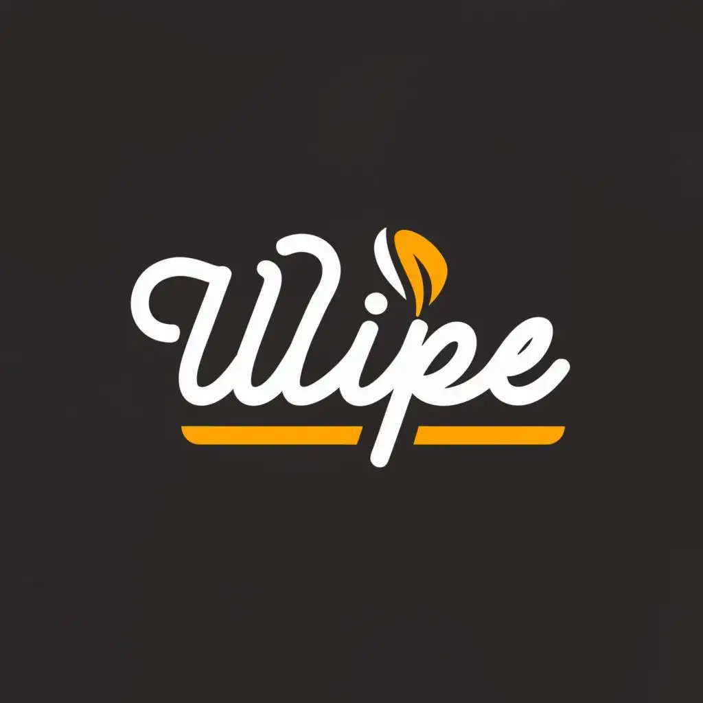 LOGO-Design-For-Wipe-Minimalist-Logo-for-a-Polishing-Company-with-WIPE-Typography-for-the-Automotive-Industry