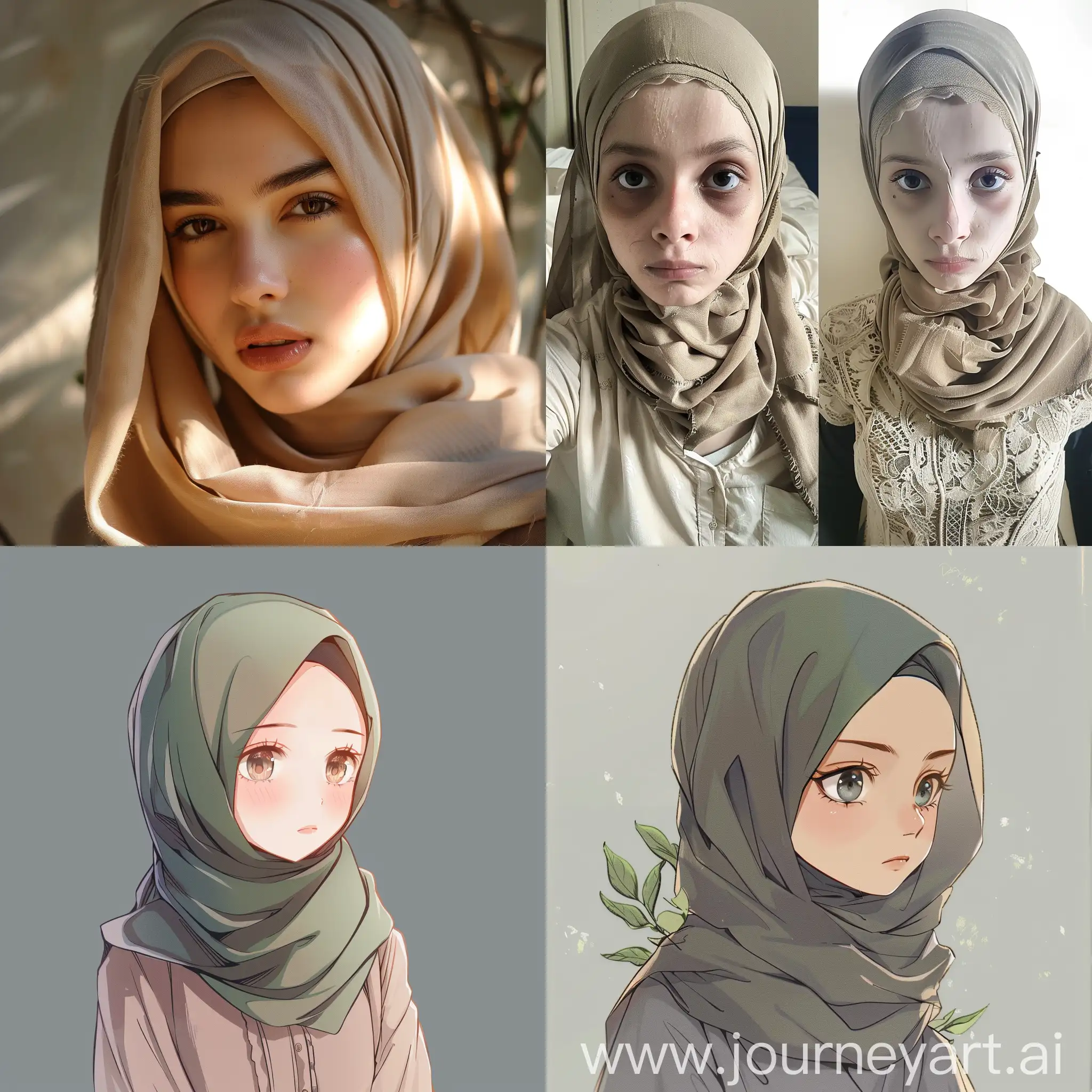 Graceful-HijabClad-Woman-with-Unique-Features