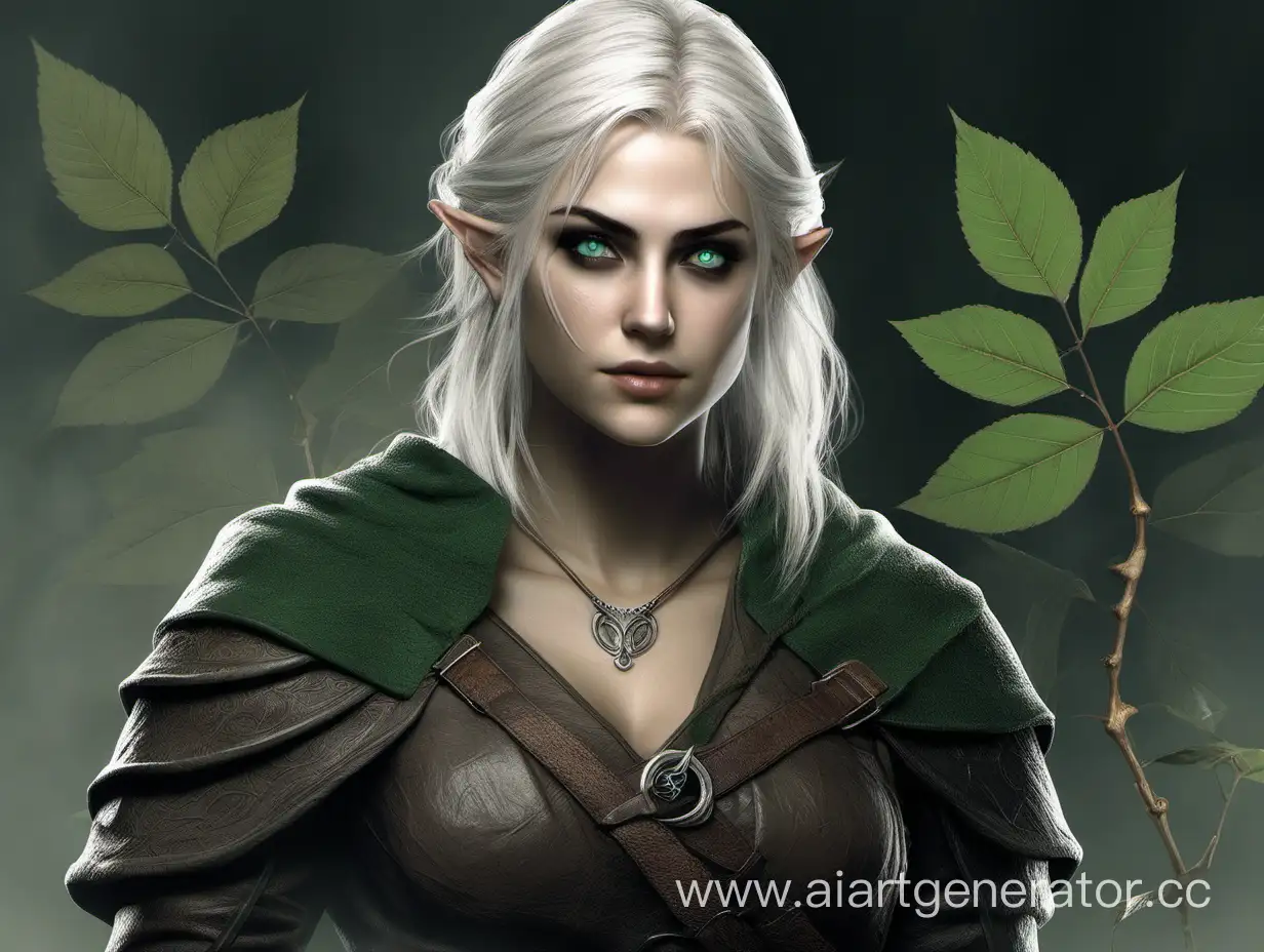 Elven-Beauty-Dark-Fantasy-Cirilla-with-Ashy-Hair-and-Emerald-Eyes