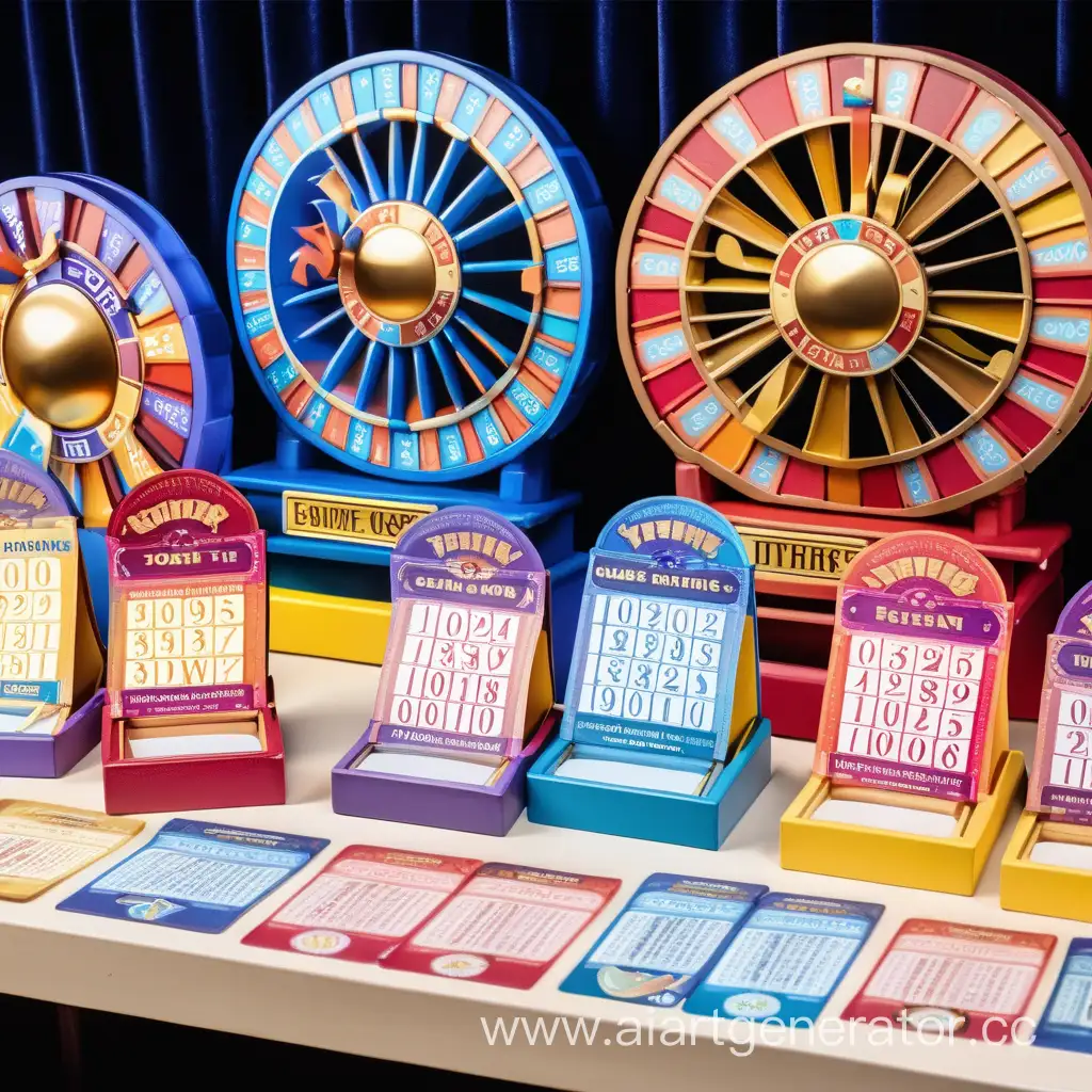 Colorful-Prize-Boxes-and-Wheel-of-Fortune-at-Carnival