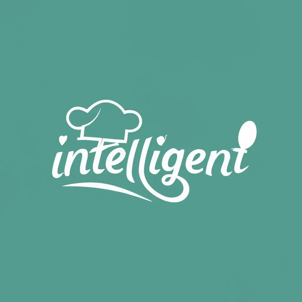 logo, catering , with the text "Intelligent", typography, be used in Events industry