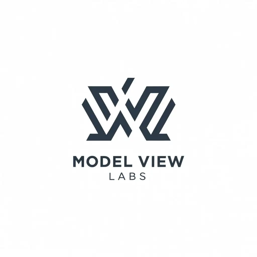 a logo design,with the text "Model View Labs", main symbol:MVL,Moderate,be used in Internet industry,clear background